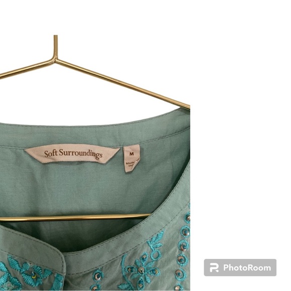 Soft Surroundings Picturesque Blouse - Picture 2 of 4